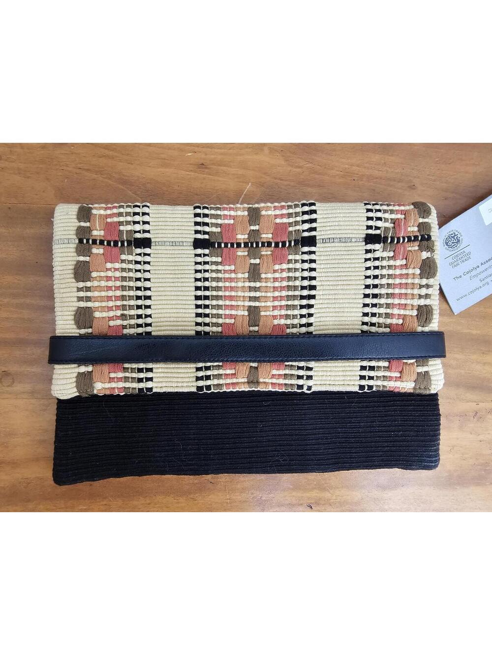 NWT Cojolya Purse Cream Womens Clutch Handcrafted